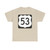 US 53 square (United States) (Road Sign) T-Shirt