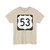 US 53 square (United States) (Road Sign) T-Shirt