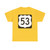 US 53 square (United States) (Road Sign) T-Shirt