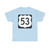 US 53 square (United States) (Road Sign) T-Shirt