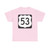 US 53 square (United States) (Road Sign) T-Shirt