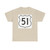 US 51 1948 (United States) (Road Sign) T-Shirt