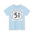 US 51 1948 (United States) (Road Sign) T-Shirt