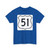 US 51 1948 (United States) (Road Sign) T-Shirt