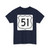 US 51 1948 (United States) (Road Sign) T-Shirt