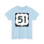 US 51 (United States) (Road Sign) T-Shirt