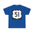 US 51 square (United States) (Road Sign) T-Shirt