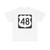 US 48 1961 (United States) (Road Sign) T-Shirt