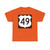 US 49 1961 (United States) (Road Sign) T-Shirt