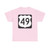 US 49 1961 (United States) (Road Sign) T-Shirt
