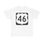 US 46 square (United States) (Road Sign) T-Shirt