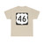 US 46 square (United States) (Road Sign) T-Shirt