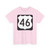 US 46 1961 (United States) (Road Sign) T-Shirt