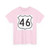 US 46 1948 (United States) (Road Sign) T-Shirt