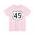 US 45 1948 (United States) (Road Sign) T-Shirt
