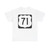 US 71 square (United States) (Road Sign) T-Shirt