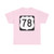 US 78 square (United States) (Road Sign) T-Shirt