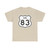 US 83 1961 cutout (United States) (Road Sign) T-Shirt