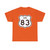 US 83 1961 cutout (United States) (Road Sign) T-Shirt