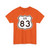 US 83 1961 cutout (United States) (Road Sign) T-Shirt