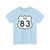 US 83 1961 cutout (United States) (Road Sign) T-Shirt