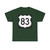 US 83 1961 (United States) (Road Sign) T-Shirt