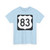 US 83 1961 (United States) (Road Sign) T-Shirt