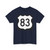 US 83 1961 (United States) (Road Sign) T-Shirt