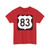 US 83 1961 (United States) (Road Sign) T-Shirt