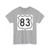 US 83 1948 (United States) (Road Sign) T-Shirt