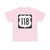 US 118 1961 (United States) (Road Sign) T-Shirt