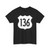 US 136 1961 (United States) (Road Sign) T-Shirt