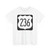 US 236 1961 (United States) (Road Sign) T-Shirt