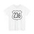 US 236 1948 (United States) (Road Sign) T-Shirt