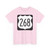 US 268 1961 (United States) (Road Sign) T-Shirt