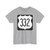 US 332 1961 (United States) (Road Sign) T-Shirt