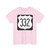 US 332 1961 (United States) (Road Sign) T-Shirt