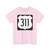 US 311 1961 (United States) (Road Sign) T-Shirt
