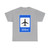 UZ road sign 6.23 (Uzbekistan) (Road Sign) T-Shirt