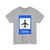UZ road sign 6.23 (Uzbekistan) (Road Sign) T-Shirt