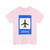 UZ road sign 6.23 (Uzbekistan) (Road Sign) T-Shirt