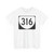 Virginia 316 (Virginia) (Road Sign) T-Shirt