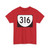 Virginia 316 (Virginia) (Road Sign) T-Shirt