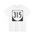 Virginia 315 1980 (Virginia) (Road Sign) T-Shirt