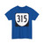 Virginia 315 1980 (Virginia) (Road Sign) T-Shirt