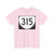 Virginia 315 (Virginia) (Road Sign) T-Shirt