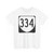 Virginia 334 1980 (Virginia) (Road Sign) T-Shirt