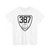 Virginia 387 1924 (Virginia) (Road Sign) T-Shirt