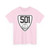Virginia 501 1924 (Virginia) (Road Sign) T-Shirt