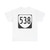 Virginia 538 1980 (Virginia) (Road Sign) T-Shirt